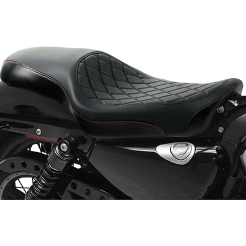 Motorcycle Driver Passenger Seat Two Up Fit For Harley Sportster XL 883 1200 2004-2020 2010