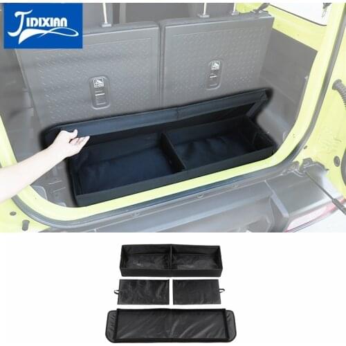 JIDIXIAN Stowing Tidying Car Trunk Folding Storage Box for Suzuki jimny 2019 2020 2021 Car Foldable Organizer Accessories