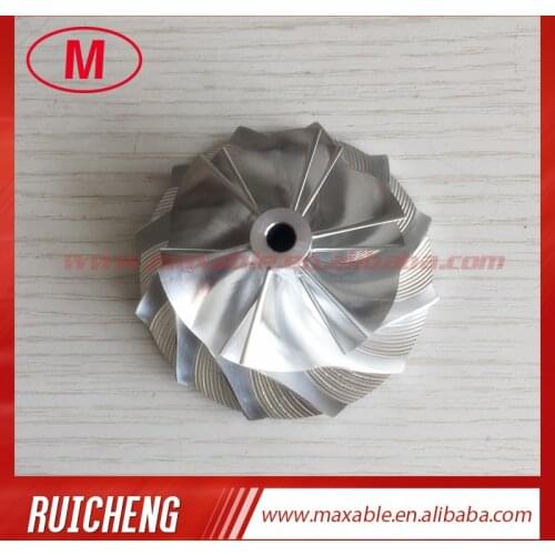 TD04HL 6+6 blades 44.00/61.01mm Turbocharger Billet/milling/aluminum 2024 compressor wheel