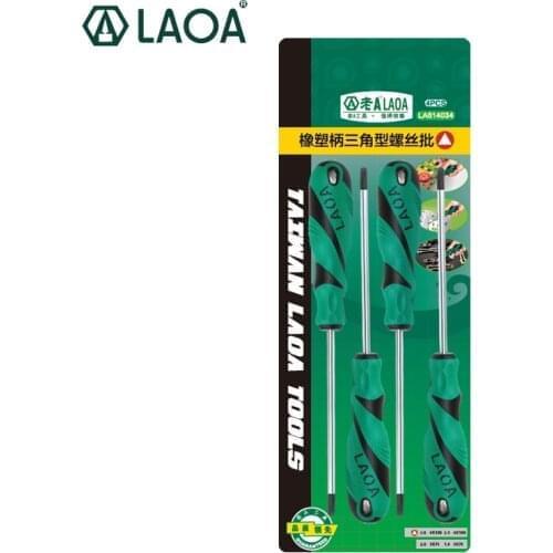 LAOA S2 Triangle Screwdriver Bolt driver Special Triangular Screw Driver Rigid Reach to 60HRC