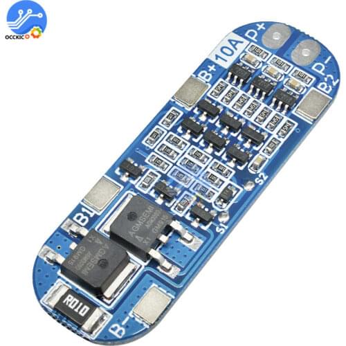 BMS 3S 10A 12.6V 18650 Li-ion Lithium Battery Charging Protection Board 18650 Power Bank Charge Balancer Equalizer Module
