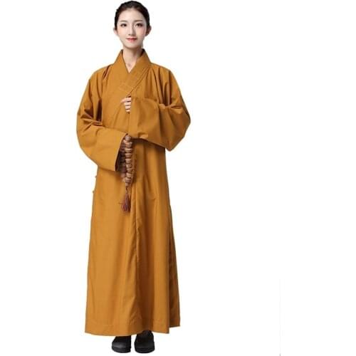 Buddhist monk robes female uniform zen clothing shaolin monk clothes buddhist monk costume women TA533