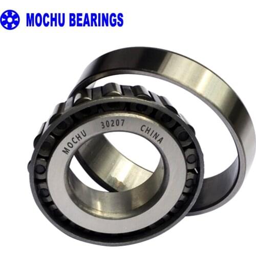 1pcs Bearing 30207 35x72x18.25 30207-A 30207J2/Q 7207E Cone + Cup High Quality Single Row Tapered Roller Bearings
