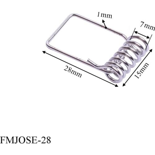 100pcs/lot Lighting Downlight accessories,Light Torsion spring clip,Fixed Spring Clip For LED Ceiling Lamp Spotlights Downlight