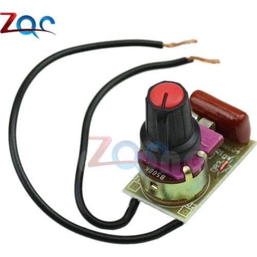 2Pcs 100W Dimmer Module DIY Kit with Switch Speed Regulation Module For Arduino Electronic Suite