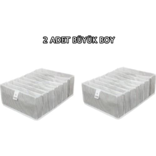 8 cavity Accordion In Drawer Organizer Large Size (2 Pcs)