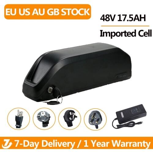 Electric Bike Battery 48V 17.5AH Lithium Battery Pack 48V Battery for Bafang BBS02 BBS03 BBSHD 750W 1000W Motor
