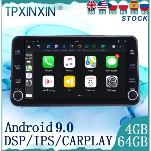 MAX-PAD Android 9.0 For Toyota Crider 2019 2020 Car GPS Navigation Streaming Media Multimedia Player Head Unit Auto Radio