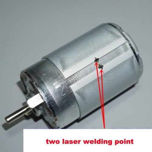 DC 5V-12V 9700RPM 7-Pole Rotor Carbon Brush DC Motor Ball Bearing Reverse Shaft Large Torque for Car Components Toy Model