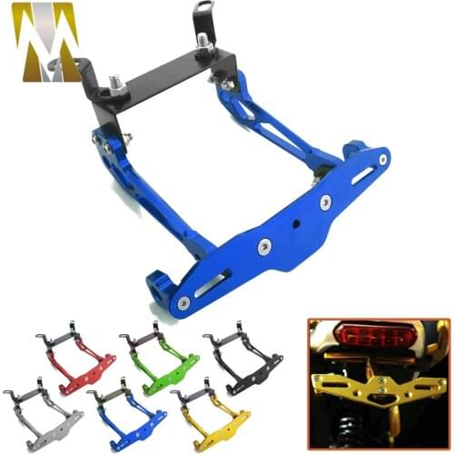 License Plate Holder Motorcycle For yamaha fz1 fz6 fz6r fz6n fz6s fazer fz8 xj6 mt09 mt-09 mt 09 FZ-09 mt07 mt-07 XT660R XT660X
