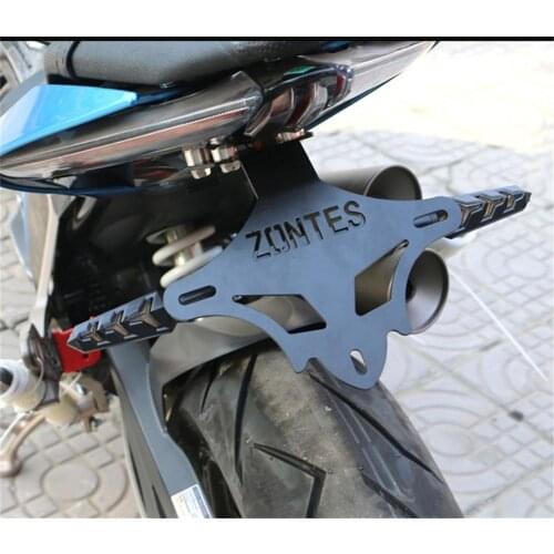 For ZONTES Zt310t Zt310r Zt310x Motorcycle Refitting License Plate Cover Registration Motorcycle License Plate Cover