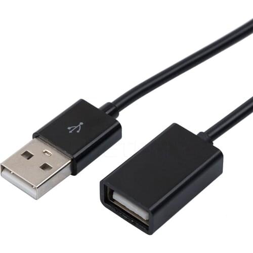 Newest 100cm USB 2.0 A Male to Female Extension Data Extender Charge Extra Cable for iphone Samsung Note4 S6 Edge Laptop Cord