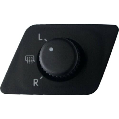 Rearview mirror control switch knob Rearview mirror switch 6Q1959565D for Polo 9N