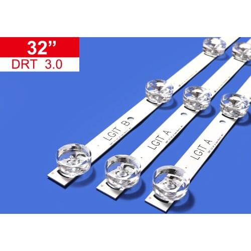 New 3 PCS*6LED 590mm LED backlight strip bar compatible for LG 32LB561V UOT A B 32 INCH DRT 3.0 32 A B 6916l-2223A 6916l-2224A