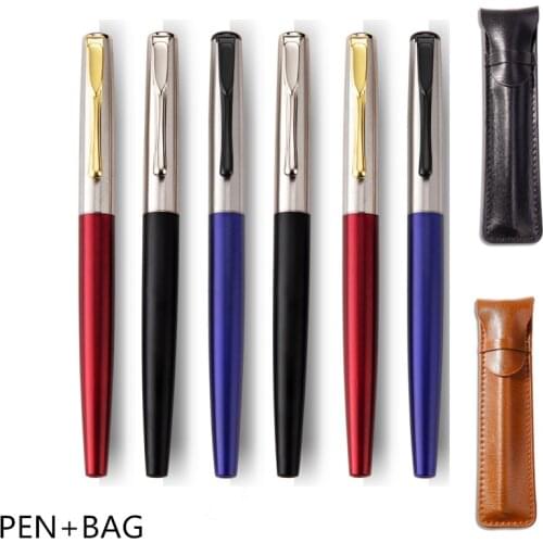 Medium Nib Fountaine Pens High Quality Luxury Ink Pen 0.5mm Pluma Fuente Caligraphy Penna Stilografica Pennino