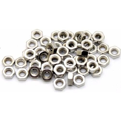 Screws 50Pcs/lot Tornilleria 5mm Nut M5 Dia 5mm Hex Nut Nuts Good Quality DIY New Schraube CPC164