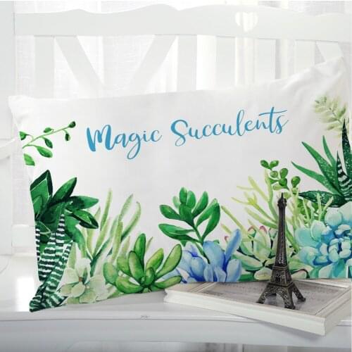 1pc Pillow cover Pillow case Bedding Pillowcase Pillowcovers decorative for home 3D HD Print Nordic Magic cactus