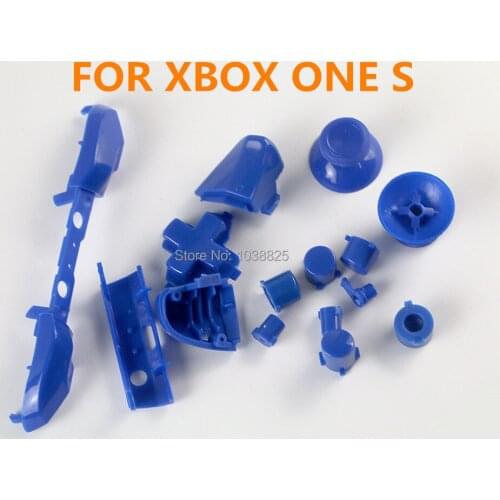 10sets/lot for Xbox One S Slim Controller Bumpers Triggers Buttons Dpad LB RB LT RT Mod Kit Game Accessories