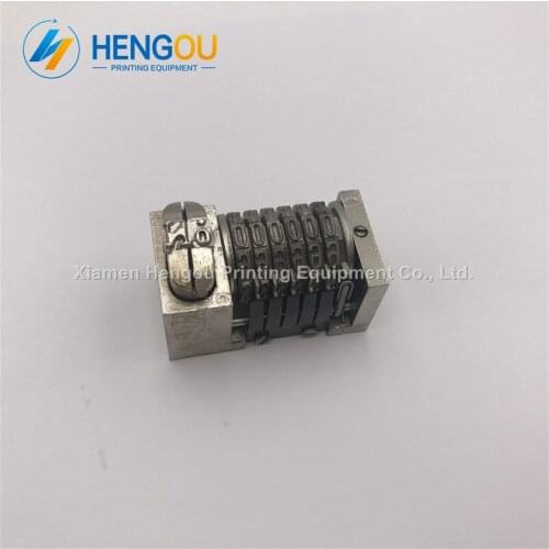 10 pieces free shipping 6 digits Numbering Machine, jump mode 901234...forward