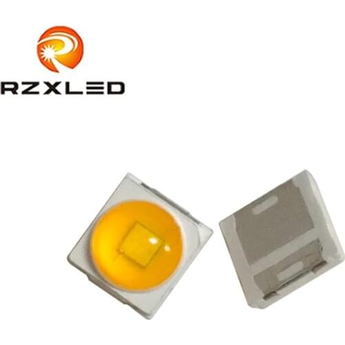 1000PCS/LOT With lens ball 2W 3V LED SMD 3030 Warm White3000K Chip of 500MA For Automotive Lighting