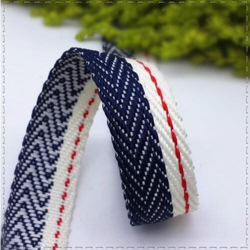15mm Grosgrain ribbon backpack belt DIY handmade decoration Sewing Accessories Clothing Supplementary material (1 meter/lot)