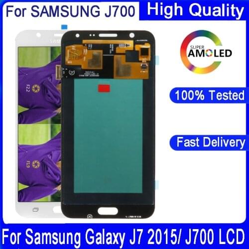 5.5" For SAMSUNG Galaxy J7 2015 J700 LCD J700F J700M J700H Display Touch Screen Digitizer Assembly Replacement
