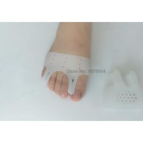 500pairs Medical Silicone Bunion Hallux Valgus Corrector Toe Protector Straightener Spreader for Forefoot Pain Relief