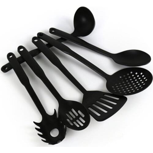 6 PCS 0/11PCS Silicone Kitchenware Non-stick Cookware Utensils Dishwasher Spoon Slotted Spoon Spatula Skimmer Ladle Pasta Server