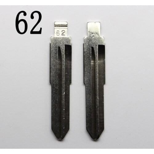 #62 Replacement Flip Remote NO.62 Key Blade Car Key blank For Mitsubishi Lancer Galant Outlander Pajero Remote Left Key