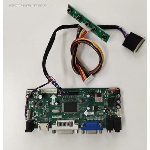 Kit for B156XW02 V2 HW0A/B156XW02 V2 HW1A 1366x768 Screen HDMI LCD 40pin M.N68676 Controller Board VGA DVI Panel LED DIY LVDS