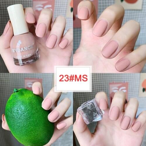 Matte Nail Polish Satin Velvet Long-lasting Nail Polish for Girls Nail Art Decoration NN