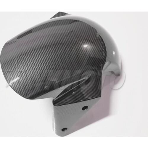 ABS plastic Carbon Fiber Painted Fairing Front Fender Mudguard Panel For Kawasaki Ninja ZX6R ZX6RR ZX600 2003 2004