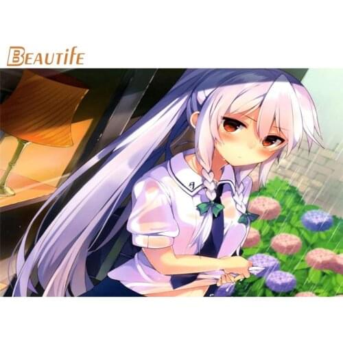 PLASTIC MEMORIES Poster Cloth Silk Poster Home Decoration Art Fabric Poster Print 20x30cm,27x40cm.30x45cm