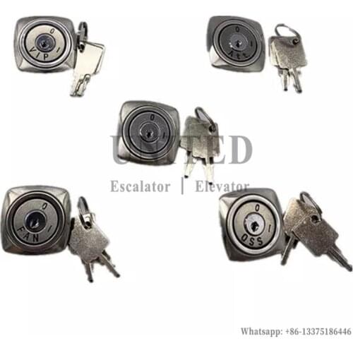 Elevator Car Base Station Lock Power lock AN170 OSS FAN VIP Att With Key
