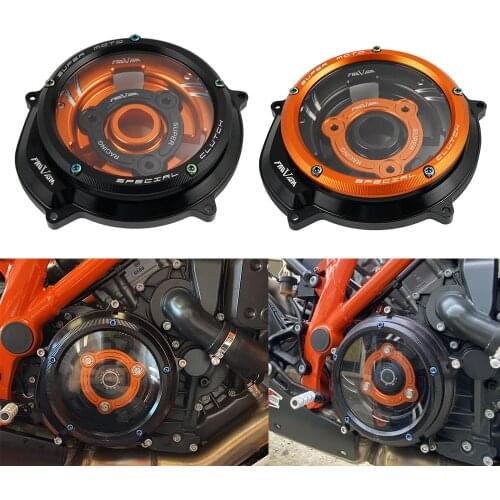 Engine Transparent Clutch Cover Guard For KTM 1290 Super Duke R GT 1050 1090 1190 1290 Adventure R S T 2014-2021 2015 2016 2017