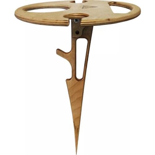 Folding garden table Mobile light table 25x25x40.5 cm