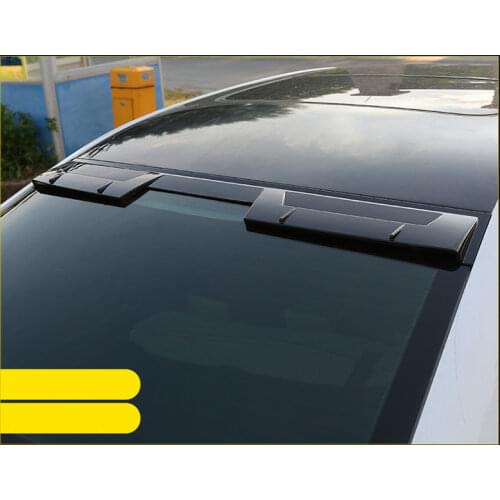 For Audi A4 B9 Roof Spoiler 2017 2018 2019 2020 High Quality ABS Material Car Wing Accessories Body Kit Rear Windshield Spoiler