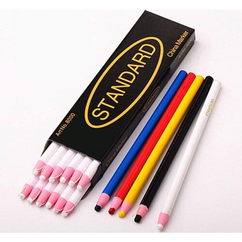 STANDARD Cut-free Tailor Sewing Chalk/Crayon/Pastel/Pencil Sewing Marker Pen For Clothes/Garment/Fabric Sewing Chalk Tools 8000