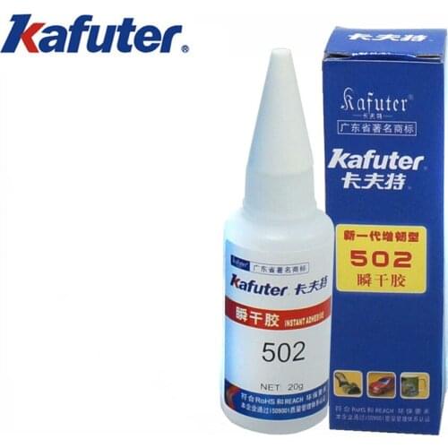 Super 3 second sticky 2pcs Kafuter-502 powerful speed Universal glue for metal /glass/wood/plastic/leather/ceramic repair