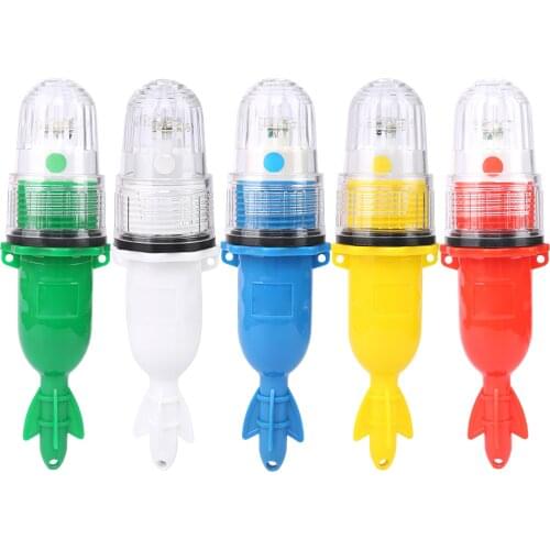 LED Waterproof Marine Light Control Network Beacon Light Intelligent Underwater Light Portable Mini Fishing Bait Flashing Light