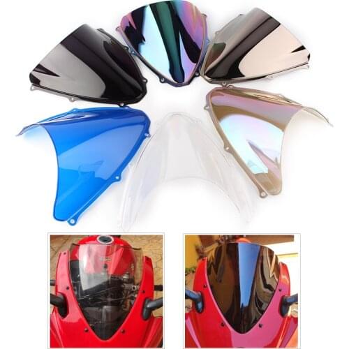 K6 GSXR 600 750 Motorcycle Windshield Windscreen Windproof Double Bubble ABS Wind Shield For Suzuki GSXR600 GSXR750 2006 2007