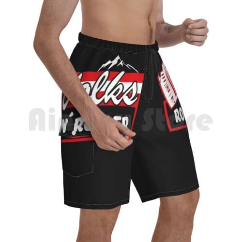Volks Rock'n'roller-Andreas Fanshirt Beach Shorts Men Beach Pants Swim Trunks Folk Rocknroller Schlager Music Bat