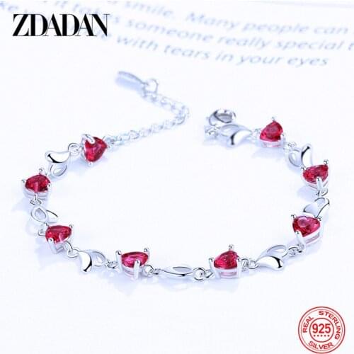 ZDADAN Red Bracelets