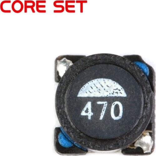 10pcs/lot SMD Power Inductor 6*6*2.8 47uH 20% Error 0.59A SLF6028T 470MR59 PF Chip Inductor High Quality