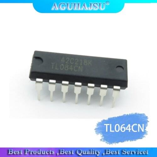 10PCS Low- op-amp p amplifier TL064CN TL064C TL064 TL064CP DIP14 original