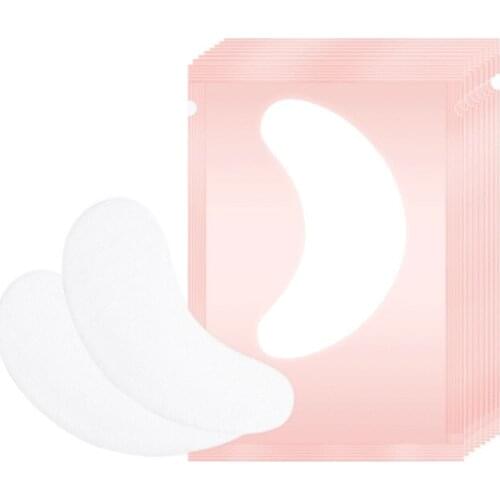 100pairs/pack New Paper Patches Eyelash Under Eye Pads Lash Eyelash Extension Paper Patches Eye Tips Sticker Wraps Make Up Tools