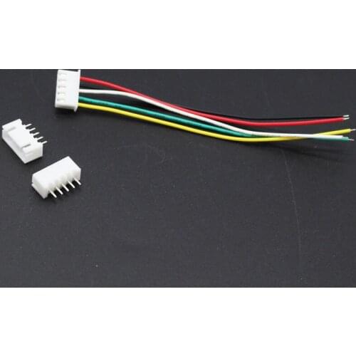 100 pcs /lot 5s Lipo Jst xh Balance Wire Extention Lead 100MM 26 AWG with Connector Pin