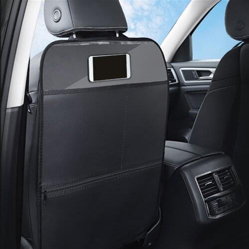 Auto Car Seat Back Cover Kick Mat Pad Anti Dirt Mud Scratches Waterproof