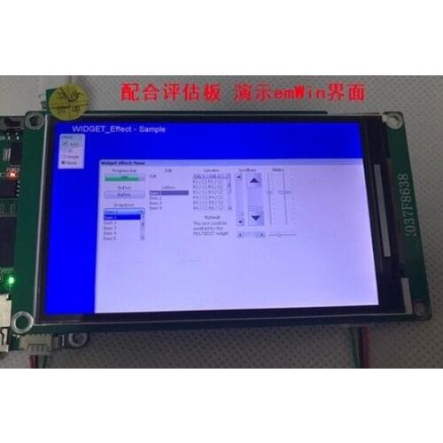 IPS 3.7 inch HD TFT LCD Color Screen with Adapter Board NT35582 Drive IC 800*480 RGB666