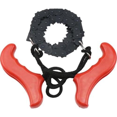 Pocket Chainsaw Hand Chainsaw Portable Bidirectional Chain Tree Saw Outdoor Survival Camping Hiking Wood Cutting Chain Saw